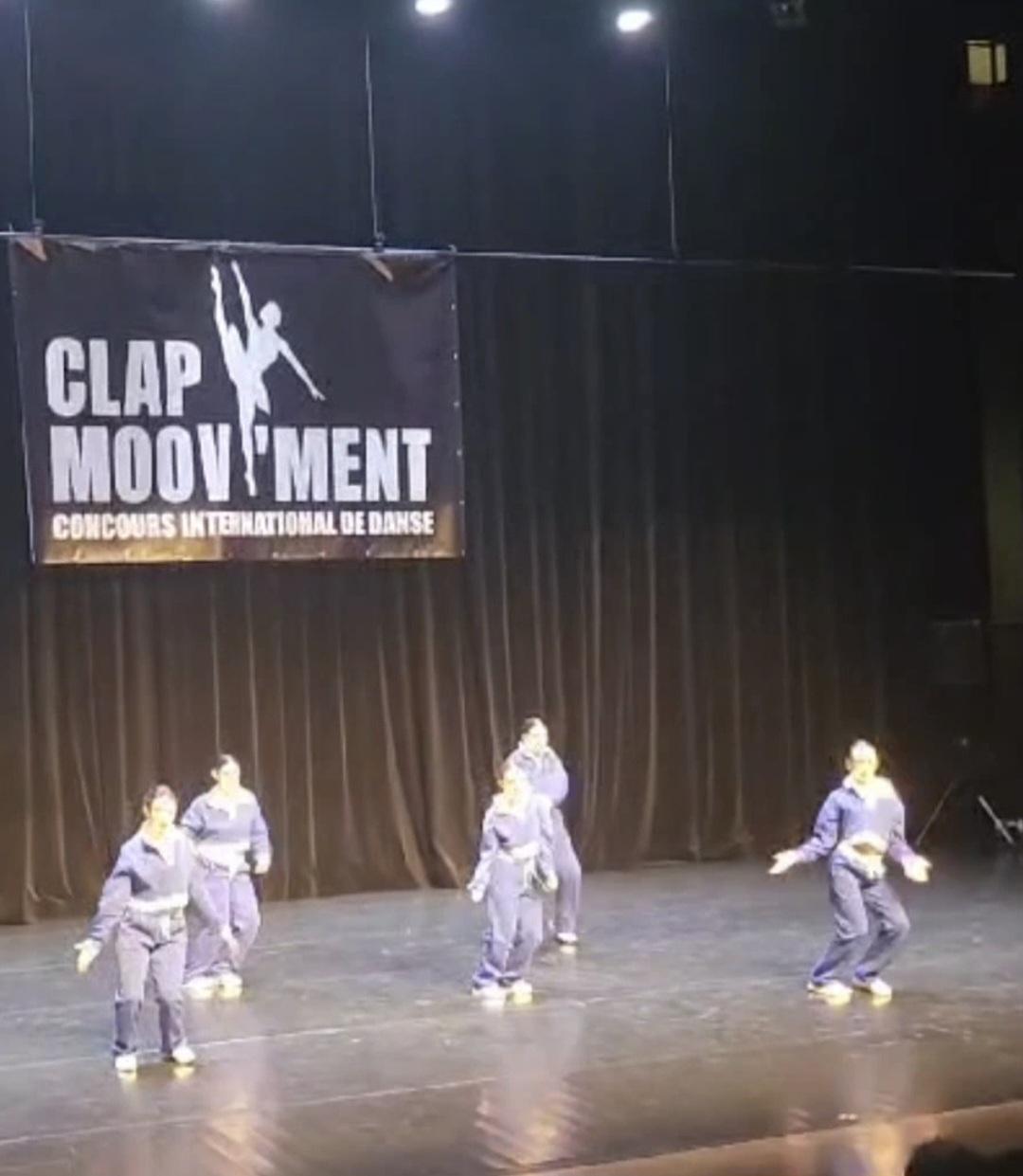 Spectacle scène Clapmoov'ment